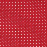 Popeline Rouge Petits Pois - Ribes y Casals