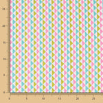 Pyramides Popeline Rose Vert - Ribes y Casals