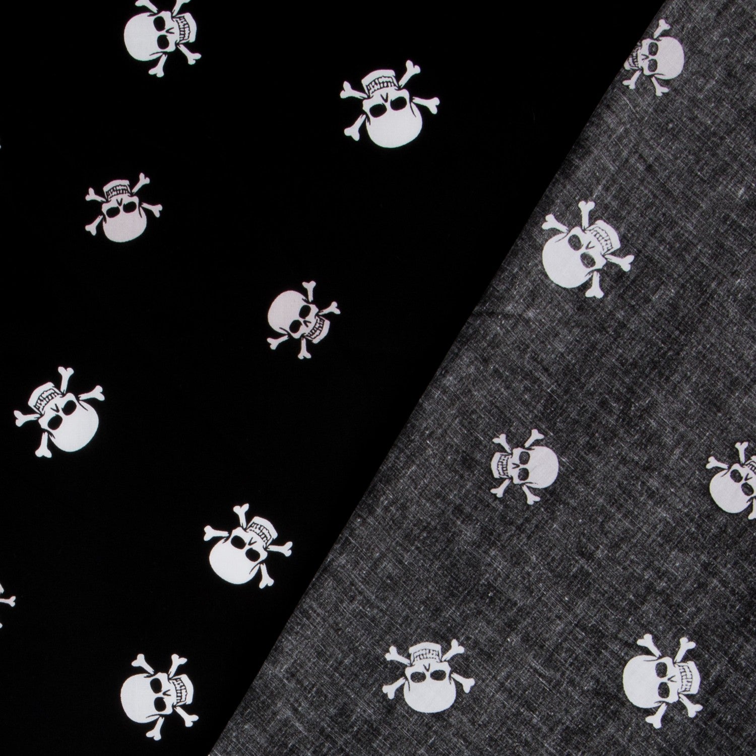 Popeline Pirates Noir - Ribes y Casals