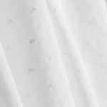 Popeline Coton Plumeti Blanc - Ribes y Casals