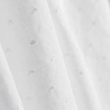 Popeline Coton Plumeti Blanc - Ribes y Casals