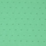 Popeline Coton Plumeti Vert - Ribes y Casals