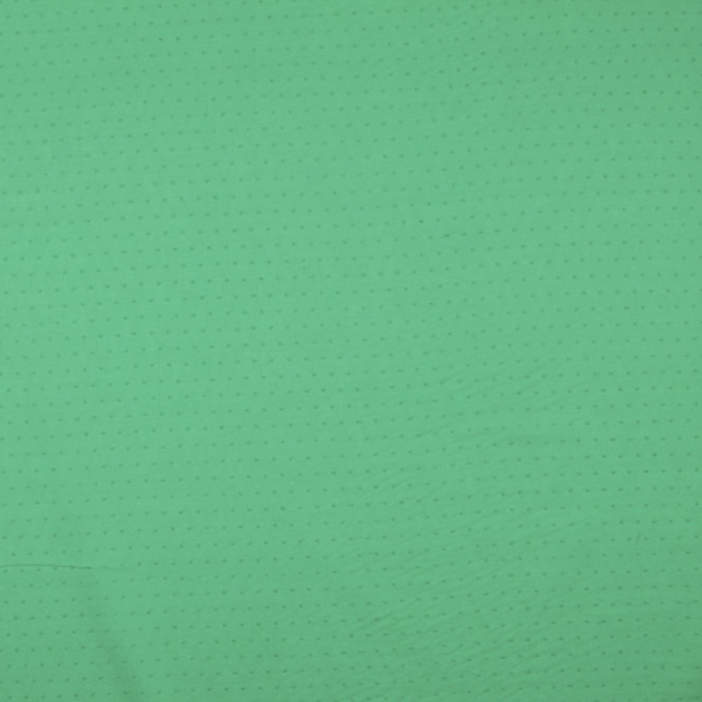 Popeline Coton Plumeti Vert - Ribes y Casals