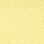 Popeline Confetti Jaune Plumeti - Ribes y Casals