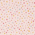 Popeline Confetti Rose Plumeti - Ribes y Casals