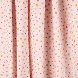 Popeline Confetti Rose Plumeti - Ribes y Casals