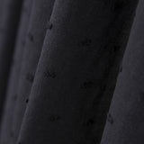 Popeline Noire Plumeti - Ribes y Casals