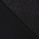 Popeline Noire Plumeti - Ribes y Casals