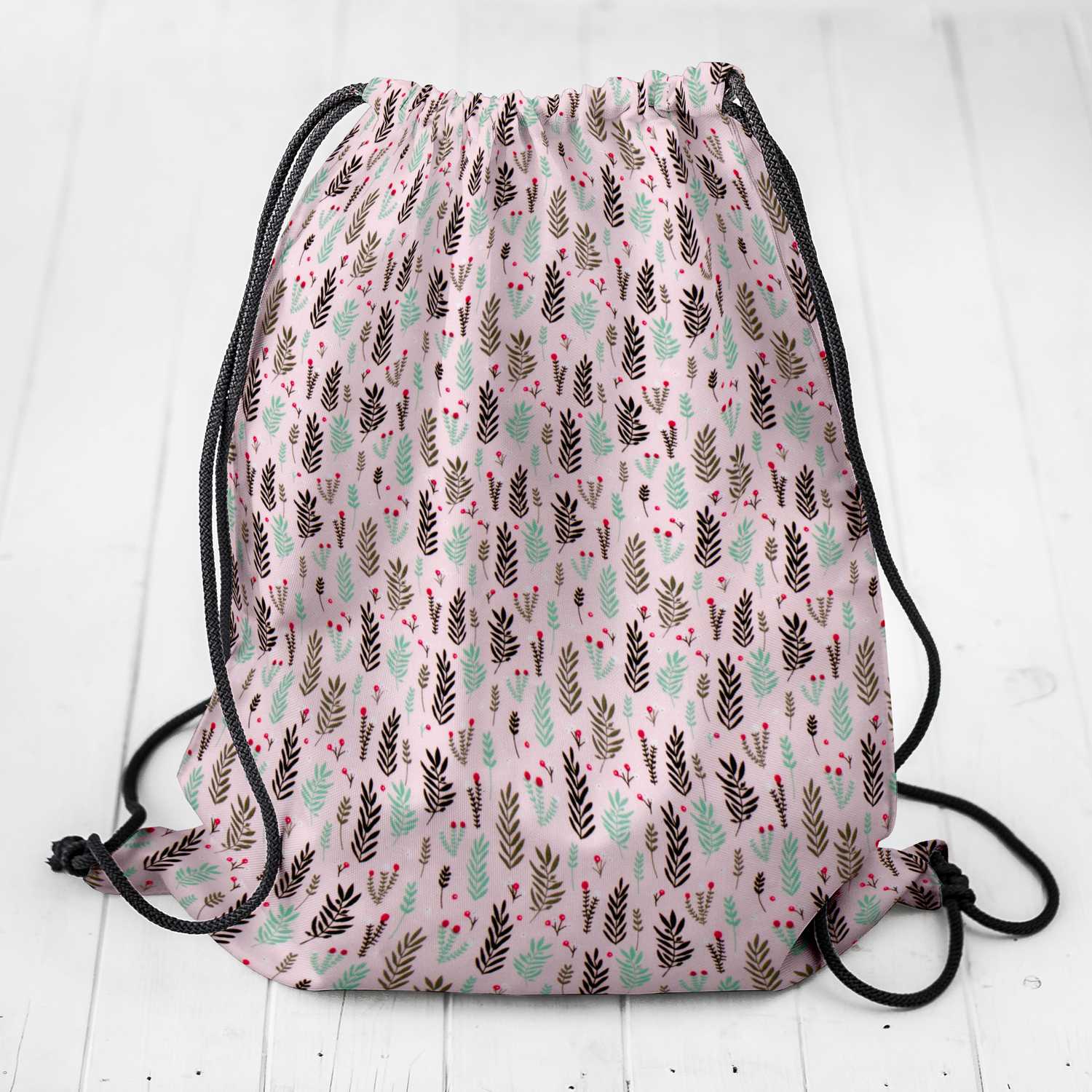 Popeline Branches Rose - Ribes y Casals