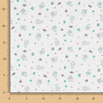 Popeline Souris Vert - Ribes y Casals