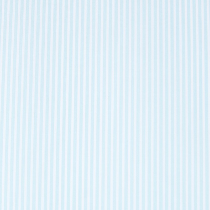 Popeline Rayure Vert d&#39;Eau - Ribes y Casals