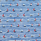 Popeline Régates Bleues - Ribes y Casals