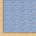 Popeline Régates Bleues - Ribes y Casals