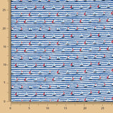 Popeline Régates Bleues - Ribes y Casals