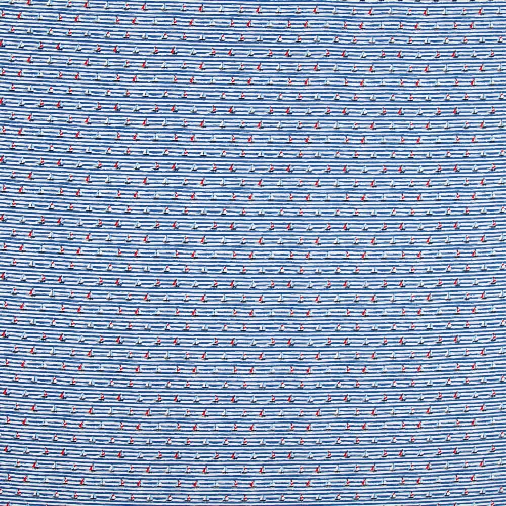 Popeline Régates Bleues - Ribes y Casals