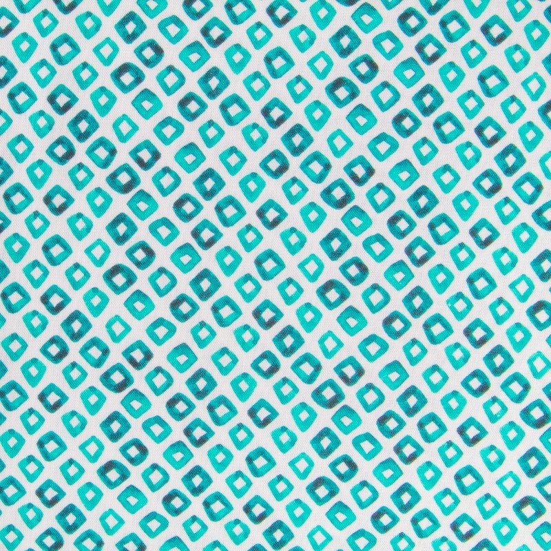 Popeline Rocks Aigue Marine - Ribes y Casals