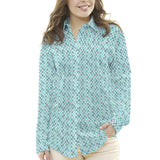 Popeline Rocks Aigue Marine - Ribes y Casals