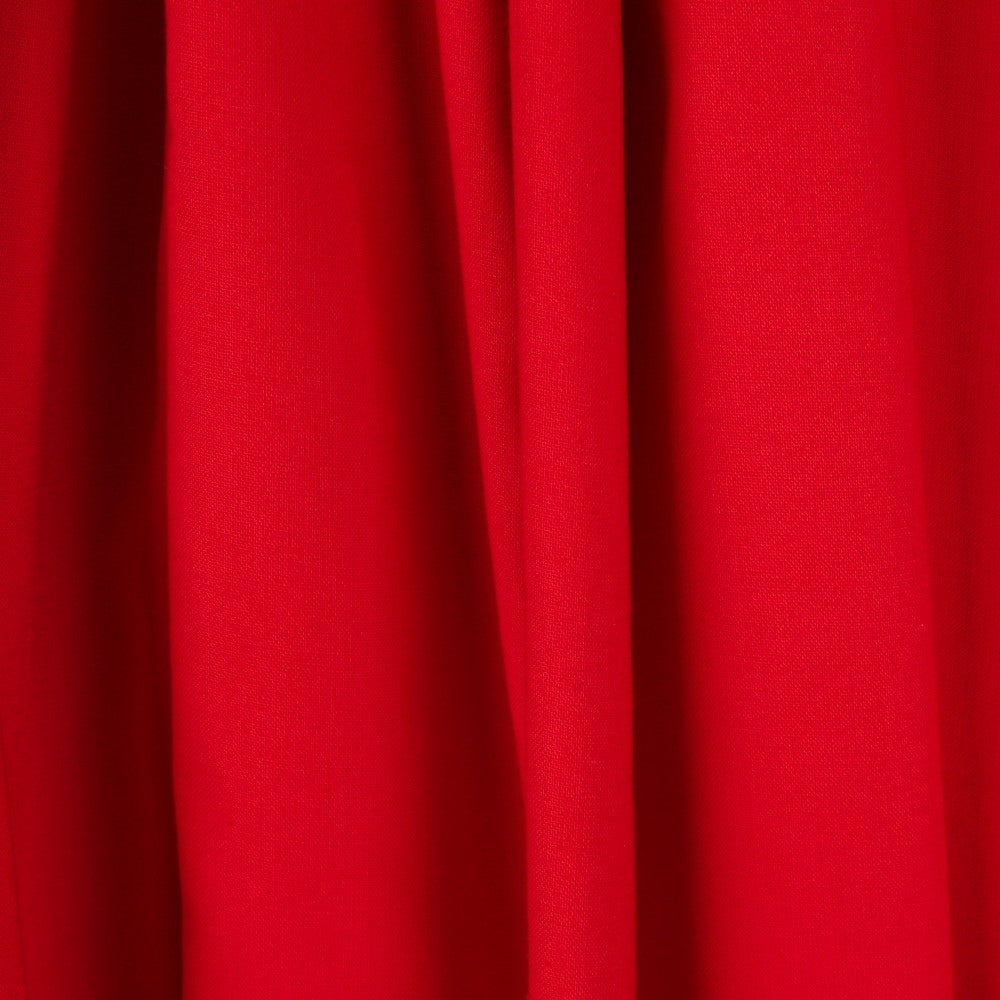 Popeline de Coton Rouge - Ribes y Casals