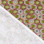 Popeline WAX Ronds Fuchsia - Ribes y Casals