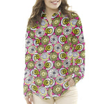 Popeline WAX Ronds Fuchsia - Ribes y Casals