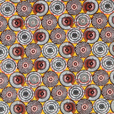 Popeline WAX Ronds Ocre - Ribes y Casals