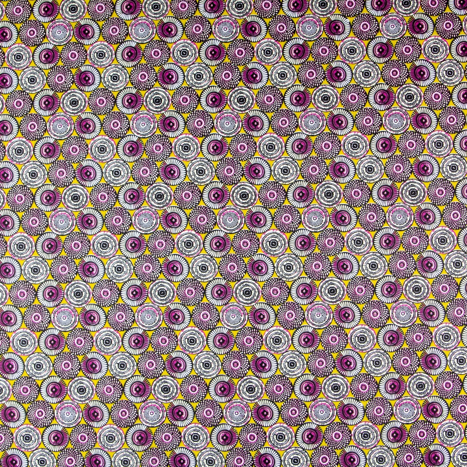 Popeline WAX Ronds Pistache - Ribes y Casals