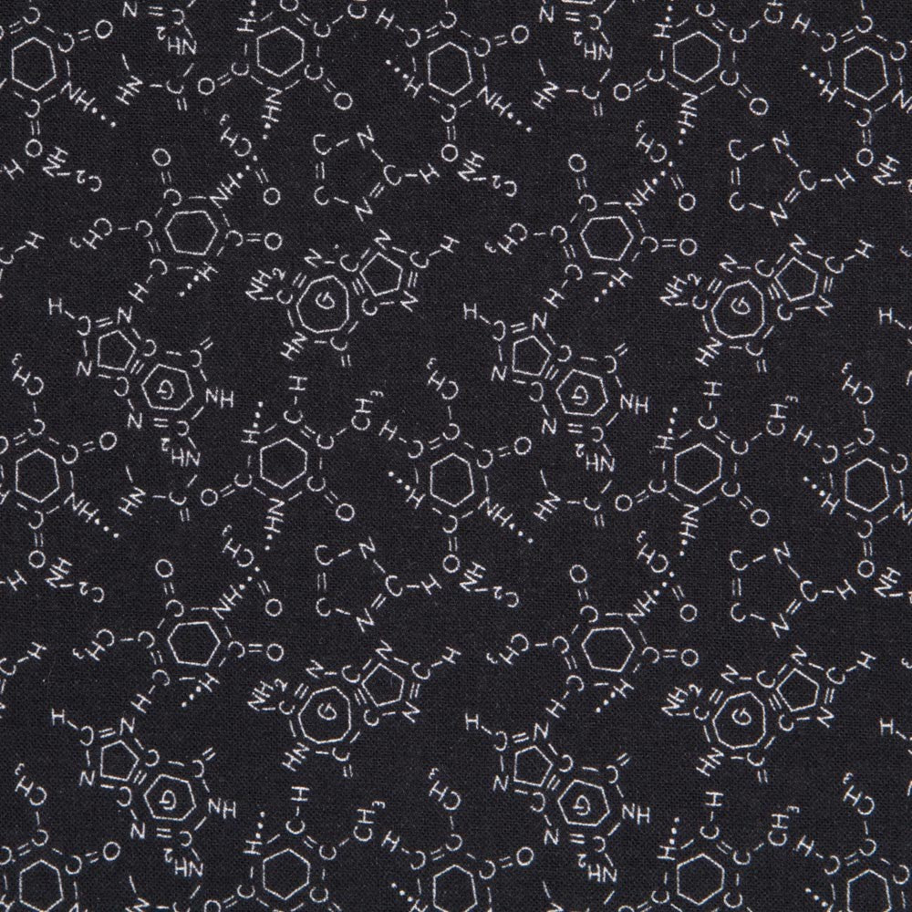 Popeline Scientifique Noire - Ribes y Casals