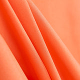 Popeline Spandex Mandarine - Ribes y Casals