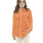 Popeline Spandex Mandarine - Ribes y Casals