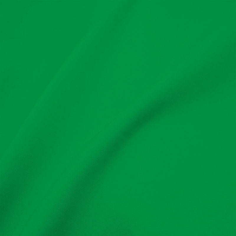 Popeline Élasthanne Verte - Ribes y Casals