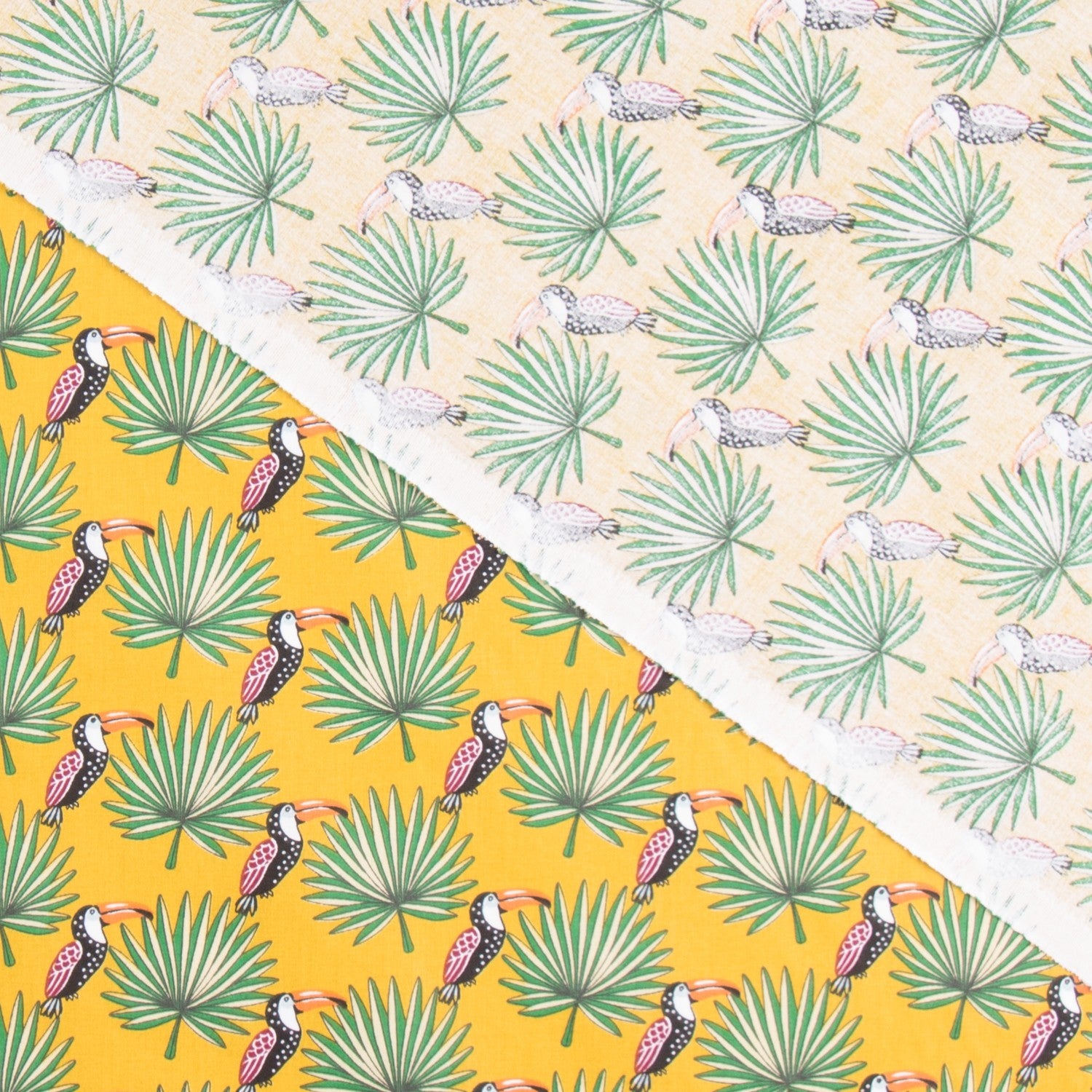 Popeline Toucan Ocre - Ribes y Casals