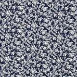 Popeline Vintage Bleu Nuit - Ribes y Casals