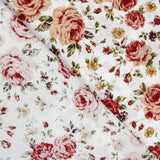 Popeline Vintage Fleurie Fuchsia - Ribes y Casals