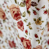 Popeline Vintage Fleurie Fuchsia - Ribes y Casals