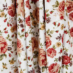 Popeline Vintage Fleurie Fuchsia - Ribes y Casals