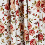 Popeline Vintage Fleurie Fuchsia - Ribes y Casals