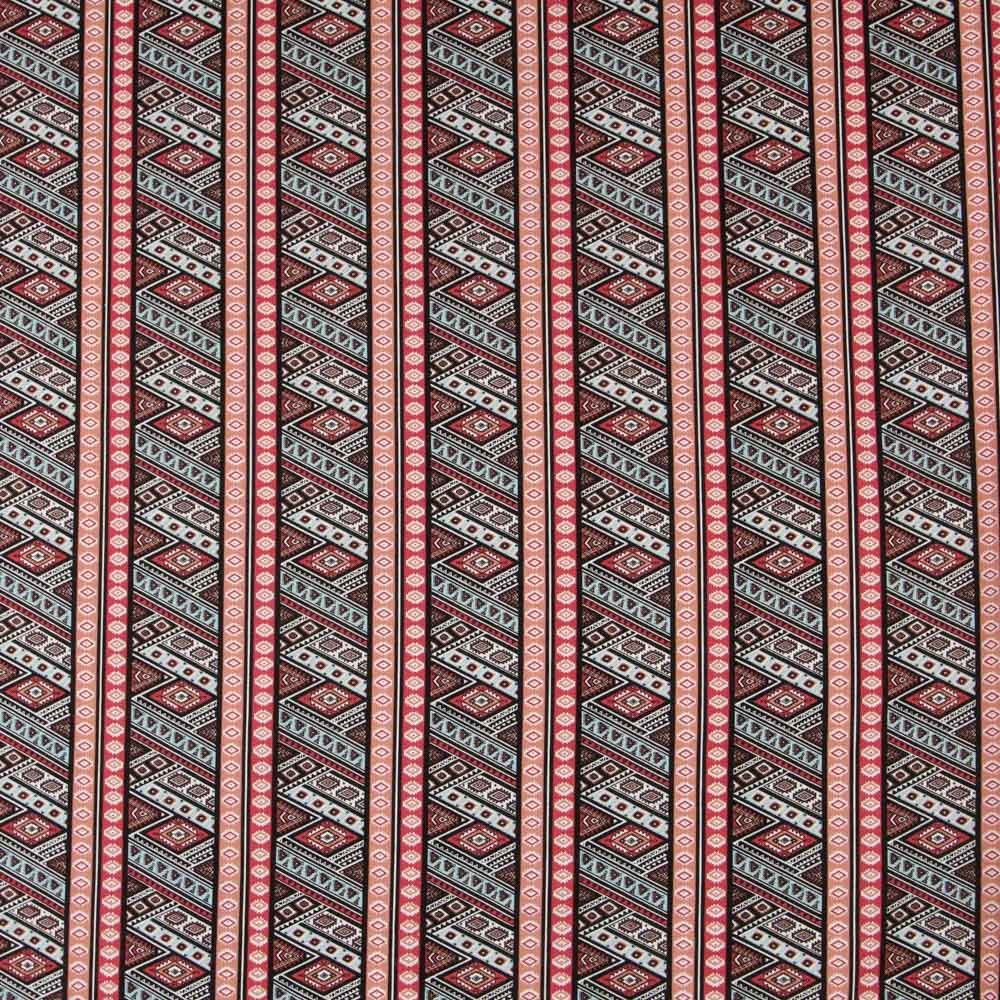 Popeline Corail Saphirs - Ribes y Casals