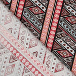 Popeline Corail Saphirs - Ribes y Casals