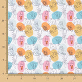 Retal Popelín Algodón Animales 50x140 cm - Ribes y Casals