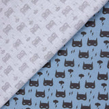 Popeline Coton BATMAN Denim - Ribes y Casals