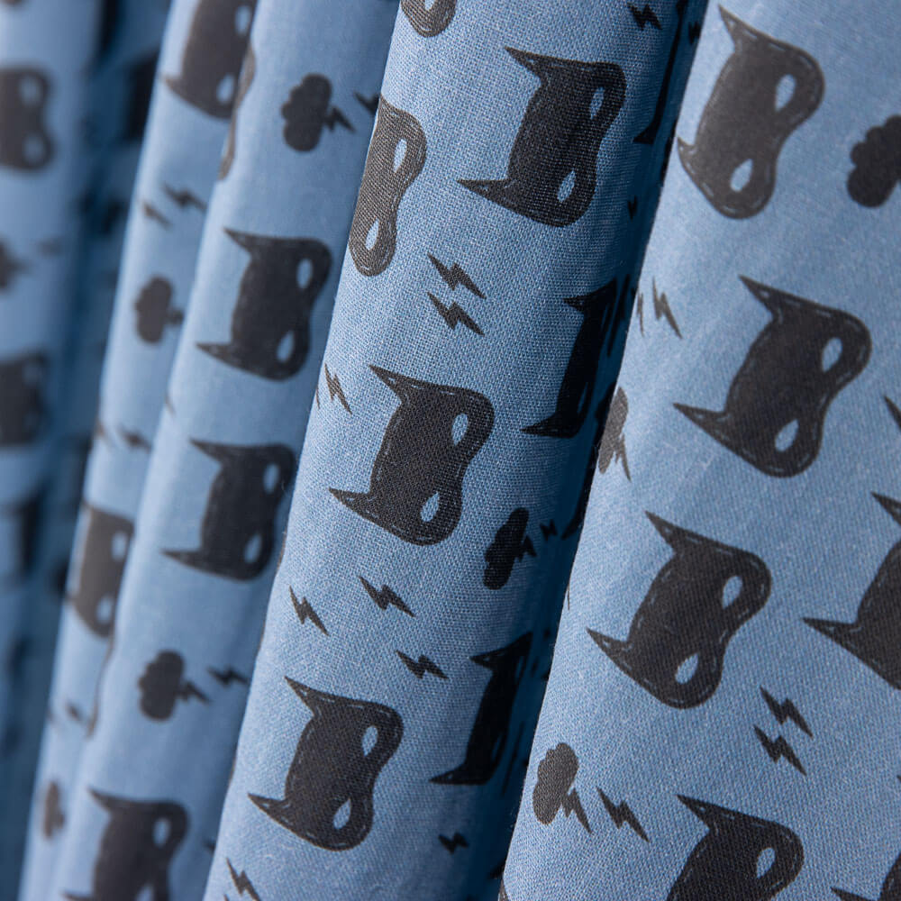 Popeline Coton BATMAN Denim - Ribes y Casals