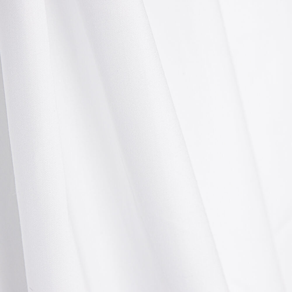 Popeline de Coton Blanche - Ribes y Casals