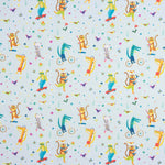 Popeline de coton imprimé animaux pour enfants - Ribes y Casals