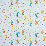 Popeline de coton imprimé animaux pour enfants - Ribes y Casals