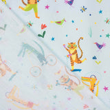 Popeline de coton imprimé animaux pour enfants - Ribes y Casals