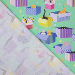 Popeline de coton imprimé chats - Ribes y Casals