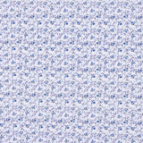 White Cotton Poplin with Little Flowers - Ribes y Casals