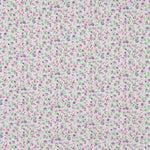 Lilac-Raw Cotton Poplin with Little Flowers - Ribes y Casals