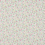 Light Green Cotton Poplin with Little Flowers - Ribes y Casals