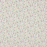 Light Green Cotton Poplin with Little Flowers - Ribes y Casals